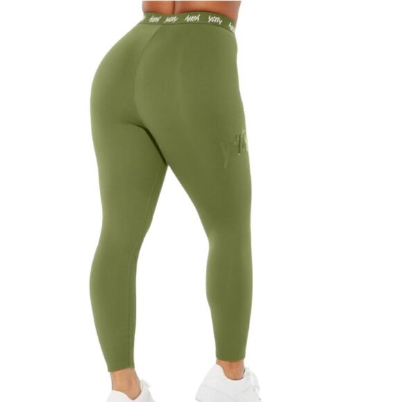 Major Label Shaping High Waist Legging- Bossy Mossy - Picture 2 of 5